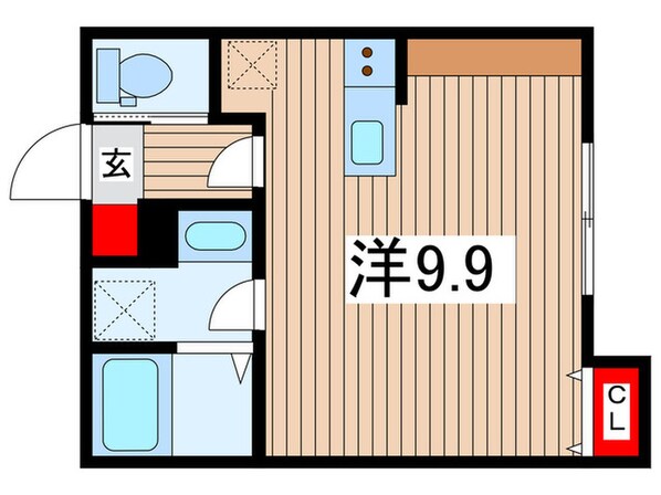 CONNECT　PARK　HILLS東本町の物件間取画像